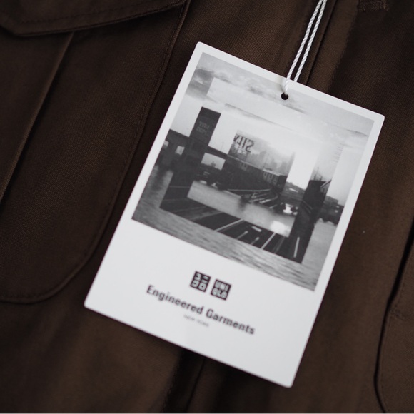 Engineered garments heattech utility Uniqlo parka jacket Medium - Picture 3 of 11